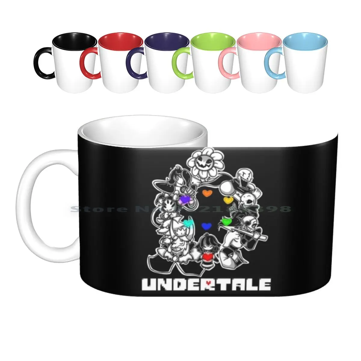 Керамические кружки Undertale кофейные чашки кружка для чая с молоком Санс и папирус