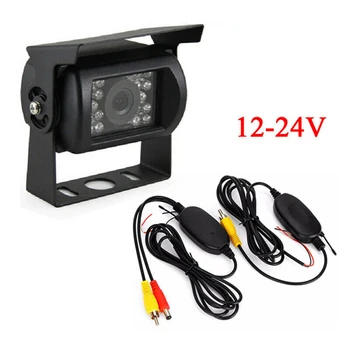 

Wireless Rear View Backup Reverse Camera For Car Truck Caravan 12-24V Waterproof Durable And Practical