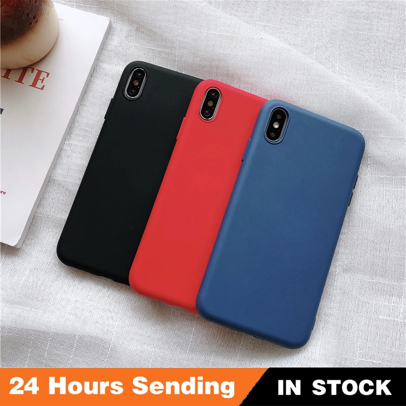 

Xiaomi Silicone Phone Case for xiaomi 9/9se/8se redmi note7/note7pro K20/K20pro Clear protection Back Cover