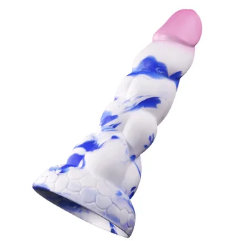 Rainbow colors Huge Dildos for Women Lesbian Anal Toys Big Fake Dick Silicone Females Masturbation Sex Tools For Adults Products 5