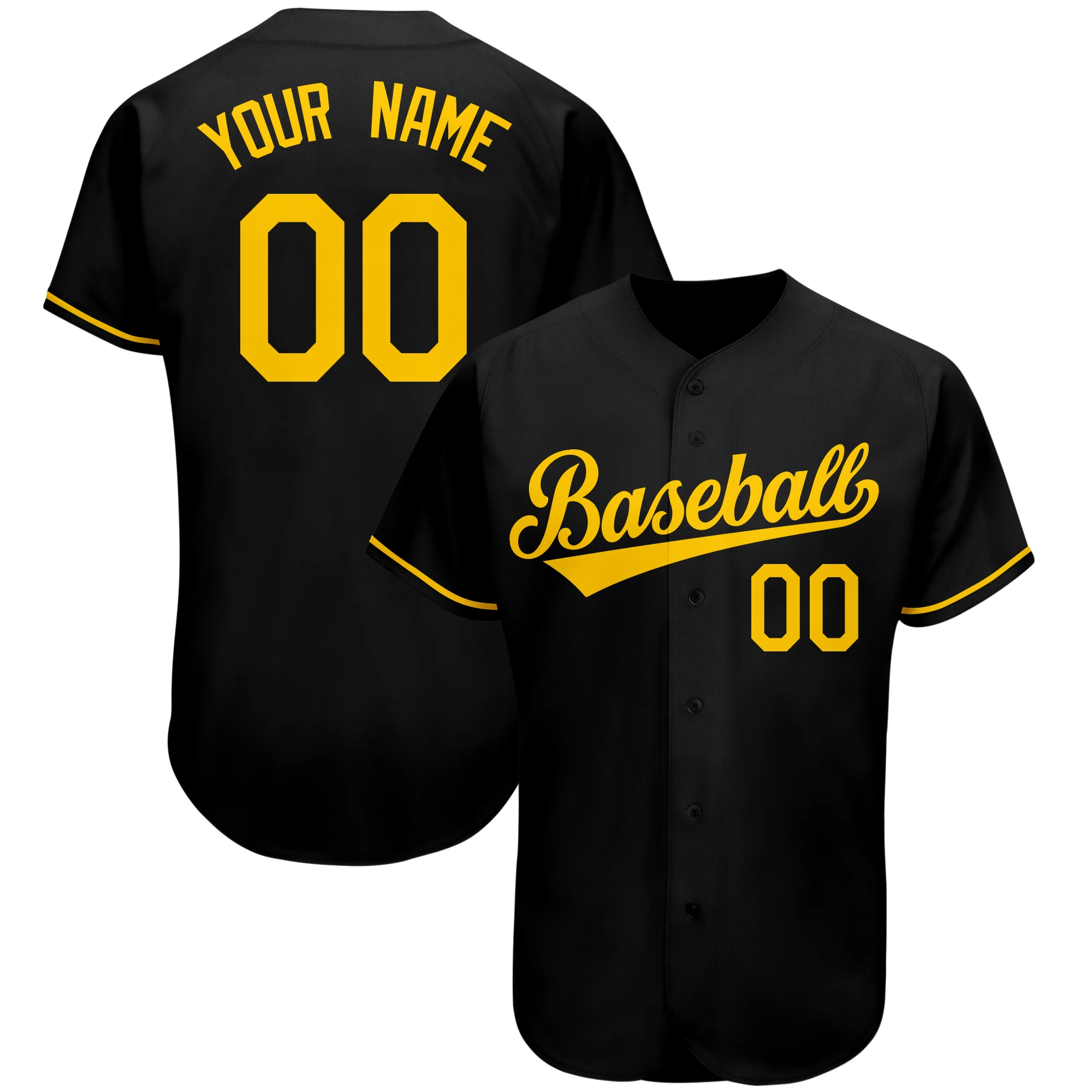 Mesh Baseball Jersey for Sporting,Personalize Embroidery Baseball Jerseys Button Down,Designing Mesh Shirts V-Neck