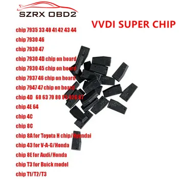 

Xhorse VVDI Super Chip XT27A01 XT27A66 Transponder for ID46/40/43/4D/8C/8A/T3/47 for VVDI2 VVDI Key Tool/Mini Key Tool