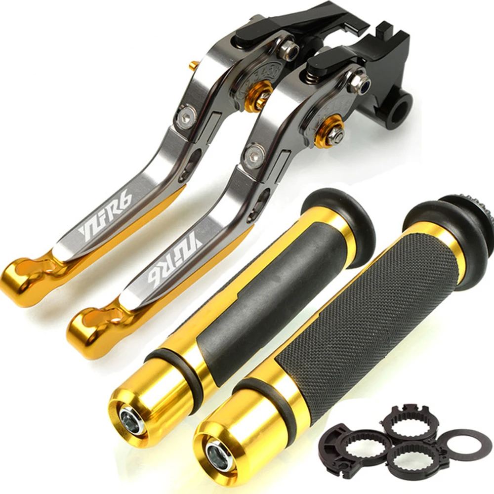 Для YAMAHA YZFR6 YZF-R6 YZF R6 1999 2000 2001 2002 2003 2004 CNC мотоциклетные Регулируемые сцепные рычаги Руль управления для рук - Цвет: GLGYGYGL