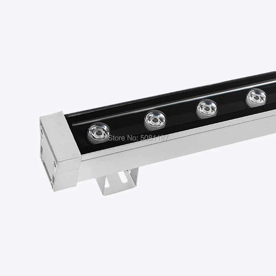 Настенный RGB Светодиодный прожектор DMX512 длина 1 м 18 Вт с дистанционным