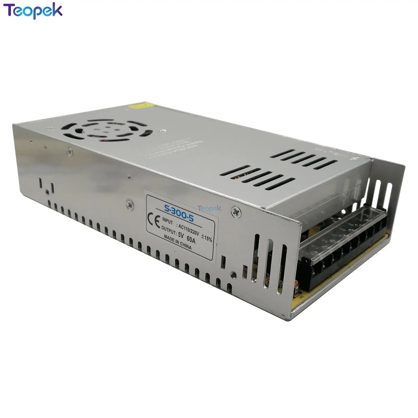 Переключатель источника питания DC5V 2A 5A 10A 20A 30A 40A 60A AC к DC постоянного напряжения алюминиевый драйвер переключатель питания AC110V 220V