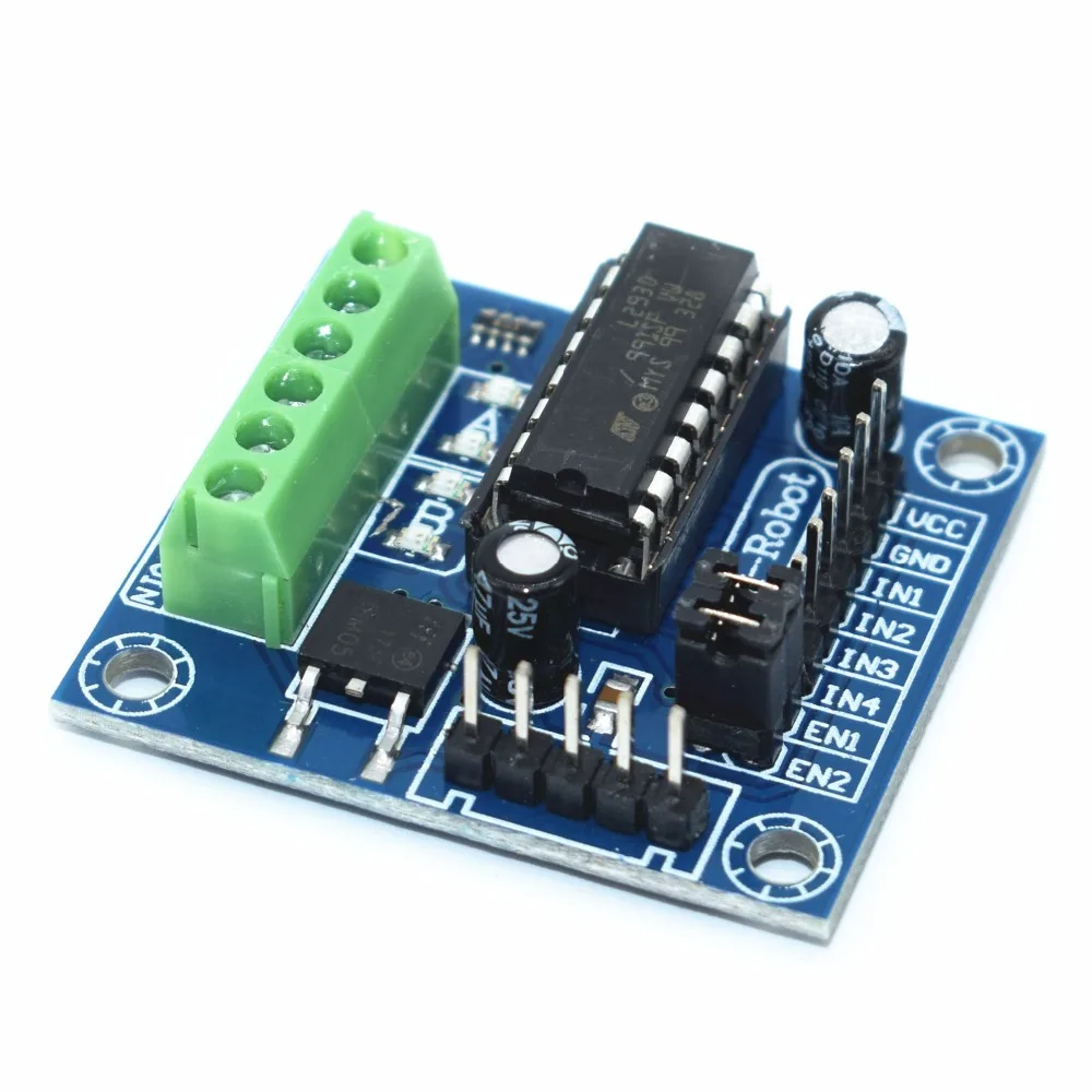 Arduino Mini 4CH 4 Channel Motor Drive Driver Shield L293 L293D Expansion Board Module For DIY | Электронные компоненты и