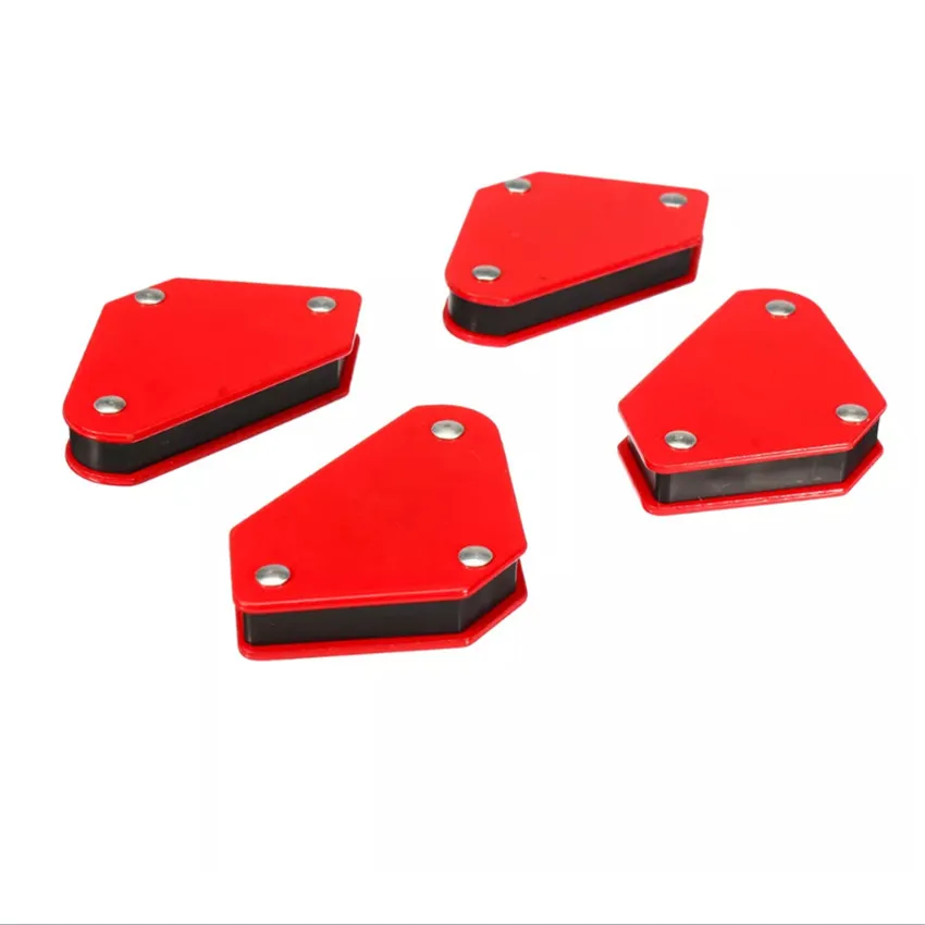 

4 Pcs/set Mini Triangle-Welding Positioner 9Lb Magnetic Fixed Angle Soldering Locator Tools Without Switch Welding