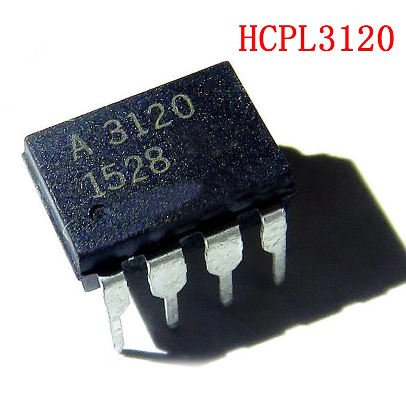 50 Pcs HCPL-3120 DIP-8 HCPL3120 A3120 2A Optocoupler✦Kd