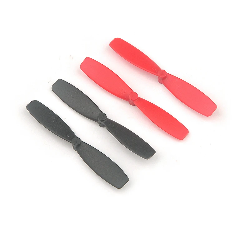 8Pairs 55mm/65mm pervaneler 1.0mm delik için Walkera QR Ladybird QX95S QX95 QX90 Hubsan X4 quadcopter 720 820 motorlar kapalı Drone|Parçalar ve Aksesuarlar| - AliExpress