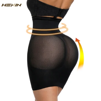 

HEXIN Full Body Shaper Modeling Belt Control Slips Butt Lifter Thigh Reducer Dress Tummy Control Push Up Shapewear Corset