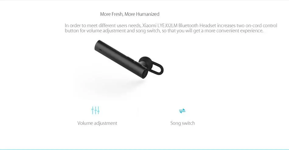Оригинальные Xiaomi Bluetooth наушники Молодежный выпуск одно ухо HD вызов 4,1 Bluetooth шумоподавление наушники бизнес наушники