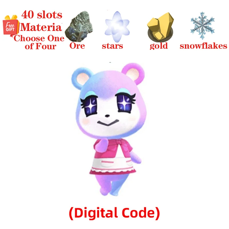 

JUDY Animal Crossing New Horizons Rare Villager [Digital Code] For nintendo switch,Does not support refunds!Not Amiibo Card