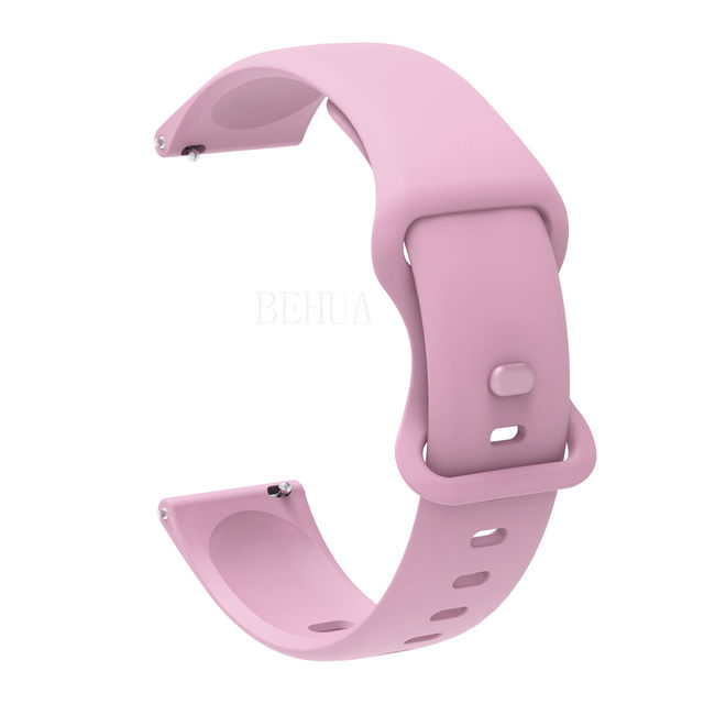 22mm Silicone WatchBand For Haylou RS3 LS04 / RT LS05S Strap Smart Wristband Bracelet For Haylou Solar LS02 Band WristStrap
