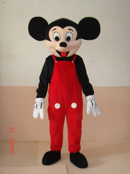 

Factory direct sale Bib pants mouse Mascot Costume Adult Halloween Birthday party cartoon Apparel Cosplay Costumes