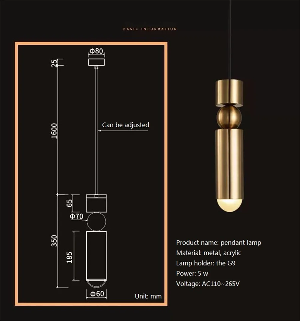 Simple Loft Decor LED Pendant Light Modern Macaroon Iron Single Head Hanging Lamp Home Lighting Fixtures Indoor Luminaire (8)
