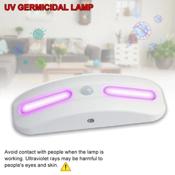 

Automatic Induction UV Disinfection Lamp Ultraviolet Lamps USB Night Light Uv Sterilization Lamp Germicidal Lights