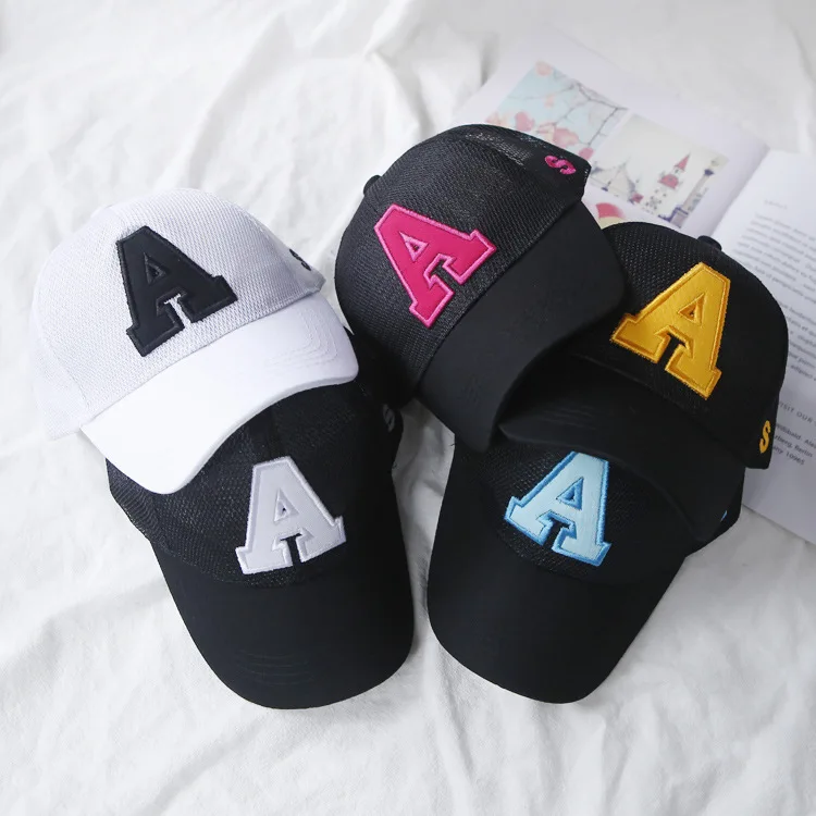 

Baby Mesh Hat Fashion Summer BOY'S Brim Hat Girls Baseball Cap Kids Mesh Cap Children Sun-resistant Korean-style Cap