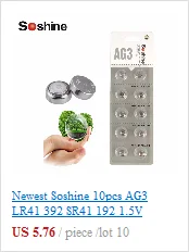 10 шт./лот Excel 1,5 V LR66/177/377/AG4 Кнопка ячейки Батарея аккумулятора кнопочного типа длинные Срок годности для часы электронные игрушки