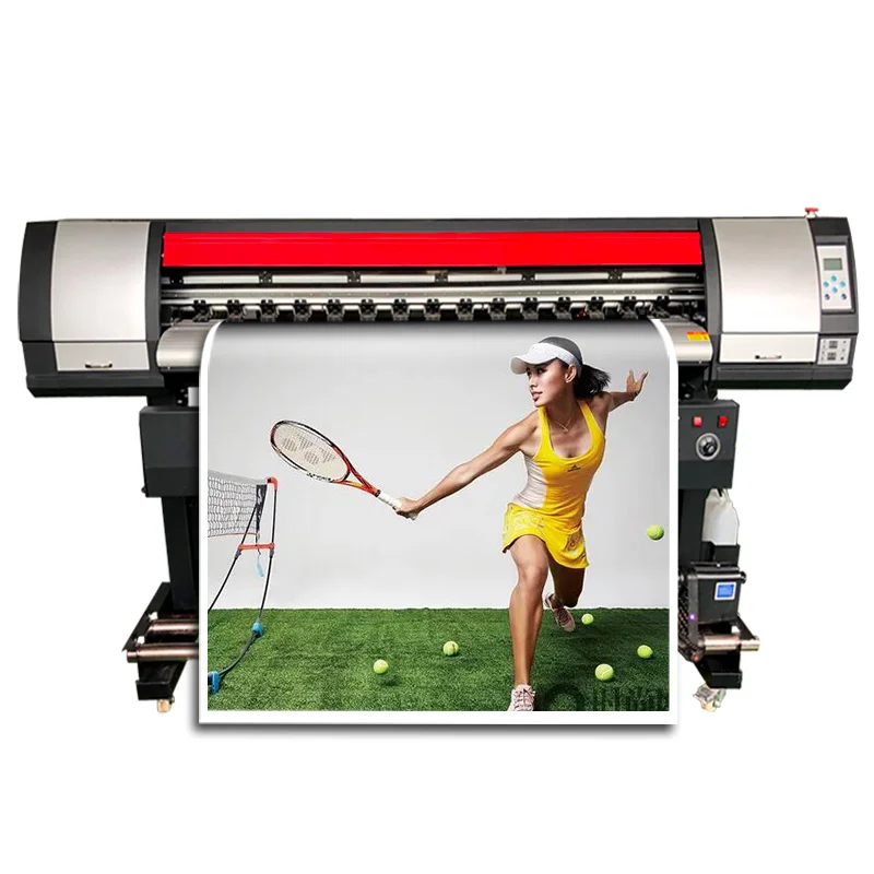 

1.6 Meters Large Color Photo Printer Xp600 Ecosolvent Printer Wallpaper Vinyl Printing Machine 1440Dpi