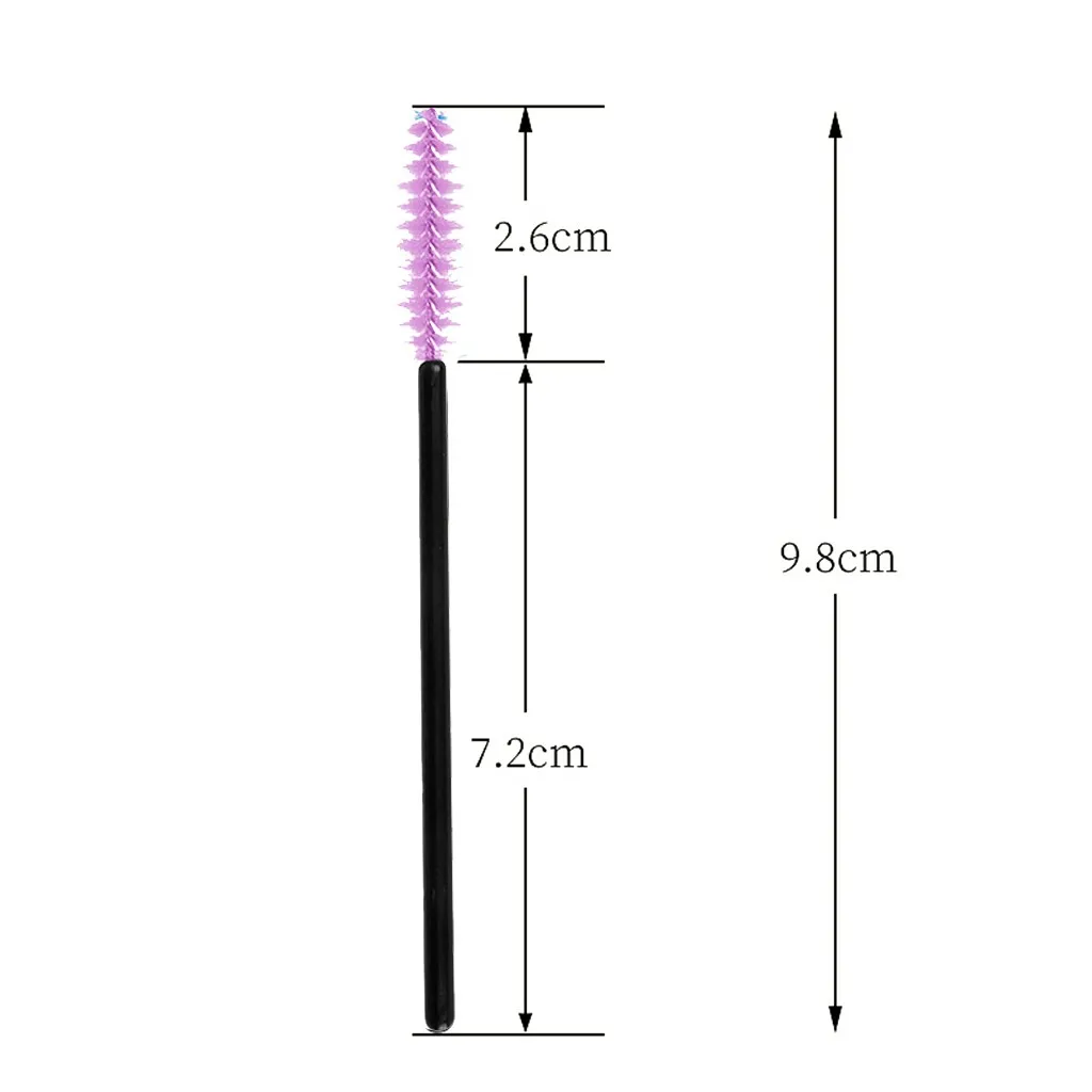 Щетка для ресниц, 200 шт., одноразовые палочки для туши, щетка для ресниц, ресницы для макияжа, аппликаторы для ресниц, кисти для макияжа, Lightweight