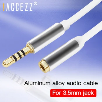 

!ACCEZZ AUX Cable 3.5mm Jack Extension Cable 3.5Male to Female Stereo For iPhone Xiaomi Huawei Player AUX Extender Cord 1m/2m/3m