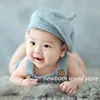 newborn photography props hat,beret and rompers 1