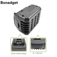 Bonadget 6000 мА/ч, литий-ионный аккумулятор Батарея для Bosch Мощность инструменты BAT614 BAT614G BAT607 BAT607G 17614-01 PB360S 36614-02 1600Z00031