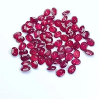 Natural Ruby Stone Burma AAA Level 4x6mm Loose Gemstones Bague Rubis Jewelry Bracelet Collier Edelstenen 1