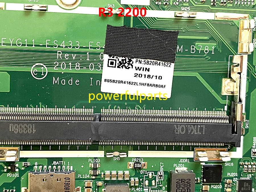 the best pc motherboard EYG11 NM-B781 laptop motherboard for ideapad Yoga 530-14ARR Flex 6-14ARR mainboard 36pin lcd cable 5B20R41622 working perfect best pc motherboard for music production