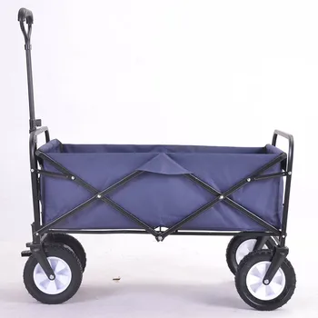 

Comfortable Trolley Adjustable Handle Foldable Retractable Steerable Outdoor Travel Camping Safety Multifunctional Trolley
