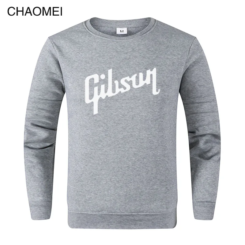 o-образным вырезом Gibson свитер пуловер для мужчин осень флисовая толстовка GIBSON хлопок длинный рукав мужские толстовки C36 - Цвет: 12