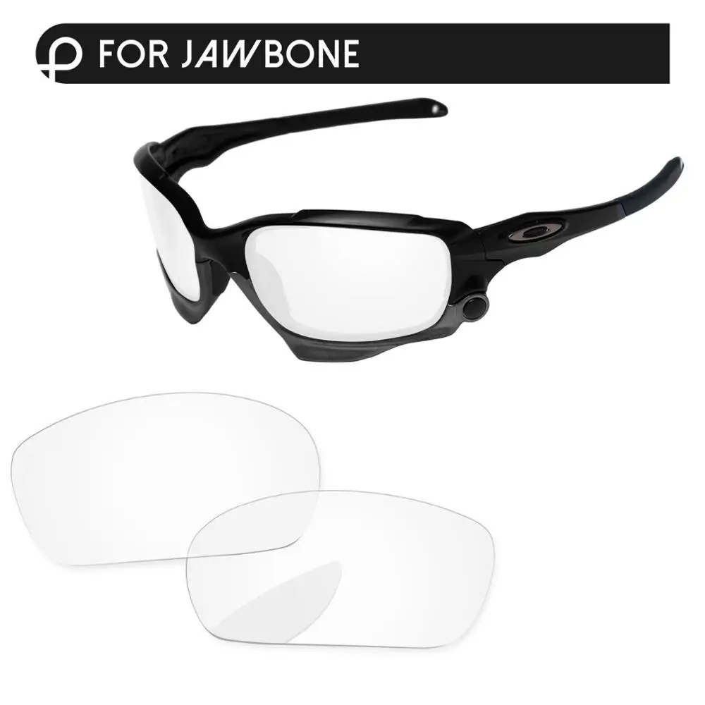 Papaviva кристально чистые Сменные линзы для солнцезащитные очки с челюстью рамка UVA и UVB Защита