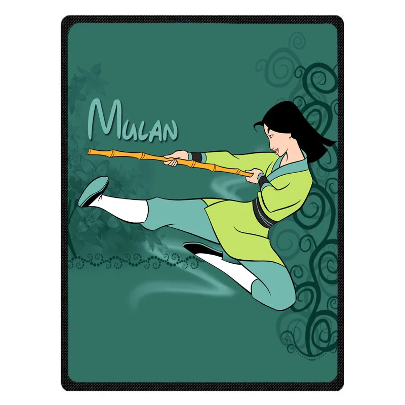 Удобное персонализированное одеяло Mulan, одеяло для дивана и кровати, теплое одеяло для детей и взрослых, детское одеяло - Цвет: 4