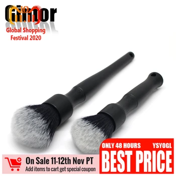 

Ultra-Soft Grip And Scratch-free Detailing Brush Super Soft Auto Interior Detail Brush Synthetic Bristles Car Dash Duster Brush