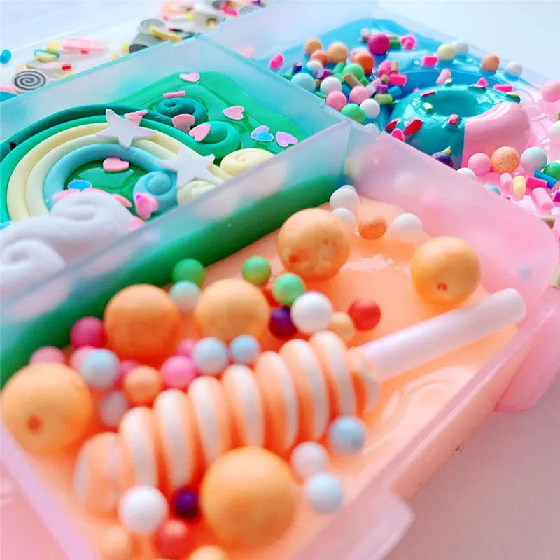 Cute Stretchy Individuality Charm Elasticity Slime Kids Relief Stress Toys Gift (18)