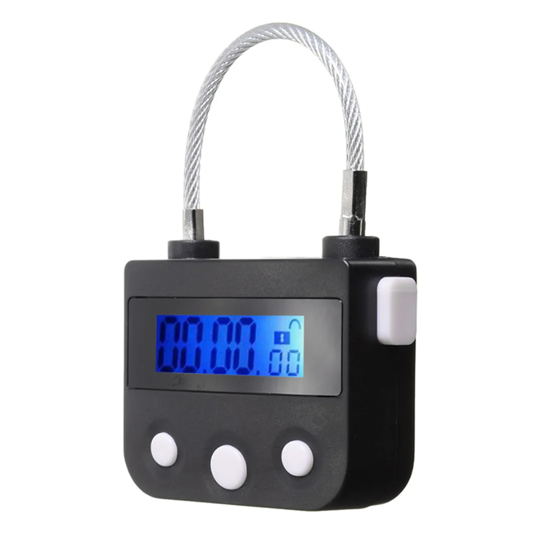 Mayitr, 1 шт., электронный замок времени, 4 класса, водонепроницаемый, USB, перезаряжаемый, переключатель времени, замок, замок для улучшения дома