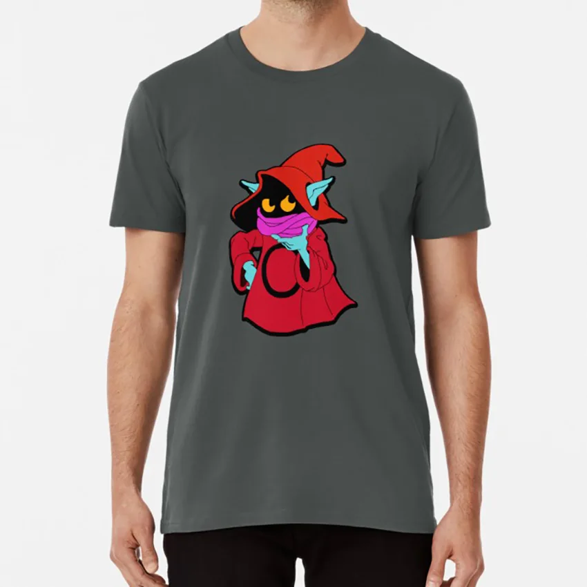 Orko Think большая футболка heman orko he man tv skeletor at arms beast 80s игрушки | Мужская одежда