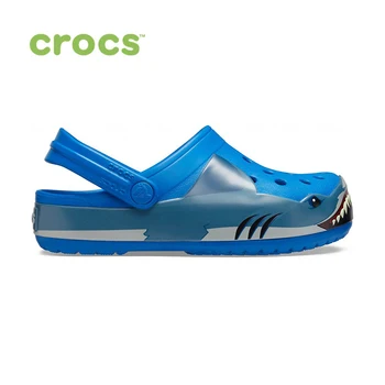 

CROCS Crocs Fun Lab Shark Band Clg K KIDS for boys/for girls, children, kids TmallFS shoes rubber slippers clogs for children