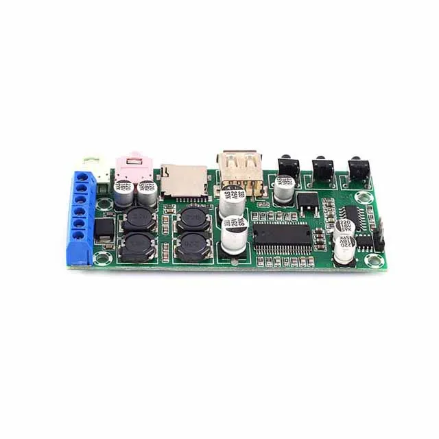 

A23-- Digital Power Amplifier Board 10W+10W Stereo 2CH Support U-Disk TF Card Voice Playback Module MP3 Decoder