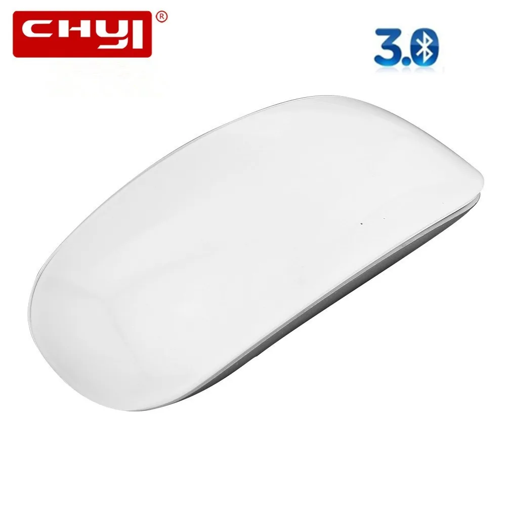 CHYI Bluetooth Беспроводная Волшебная мышь тонкая Arc сенсорная мышь эргономичная оптическая USB компьютерная ультратонкая BT 3,0 мышь для Apple Mac PC