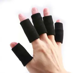 1 Set Black Basketball Finger Guards Sports Non-slip Guards Volleyball Finger Guards Accessories Sports Finger M3q2