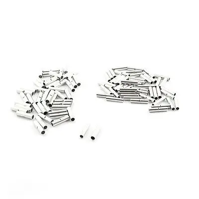 100Pcs BN1 + BN2 Non-insulated Butt Connectors Wire Cable Adapters | Обустройство дома