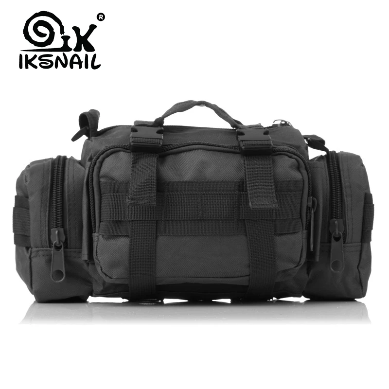 IKSNAIL Outdoor Climbing Bags Military Tactical Backpacks Waterproof Oxford Molle Camping Pack Hiking Waist mochila militar | Спорт и