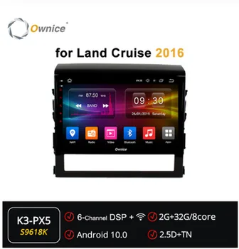 

Ownice 8 Core Android 10.0 Car dvd Player forToyota Land Cruiser 11 200 2015 SPDIF GPS Radio navigation DSP 360Panorama Optical