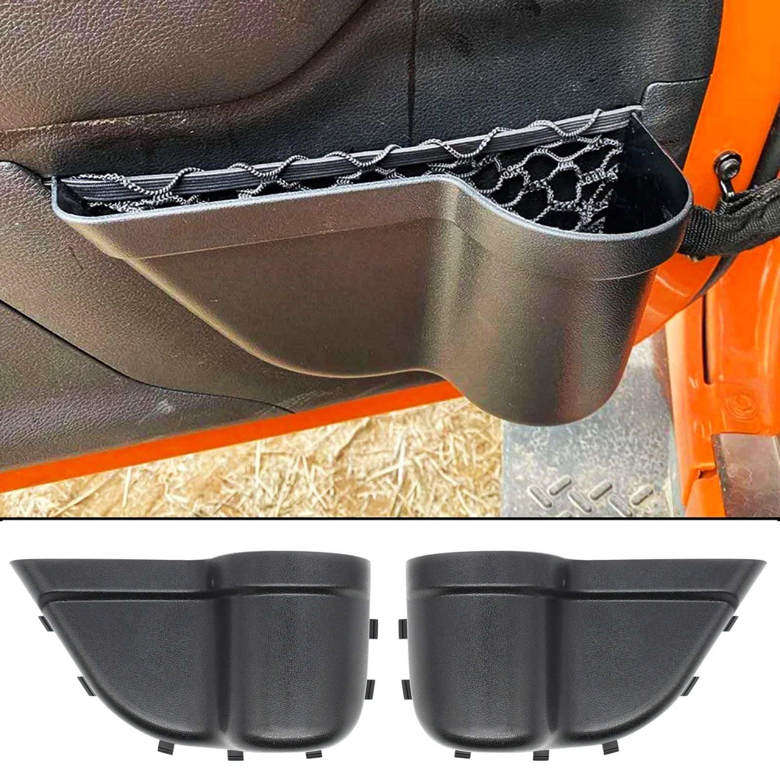 Для Jeep Wrangler JK JKU 2 / 4 двери 2011-2017 2018 передняя дверь Карманный ящик для хранения