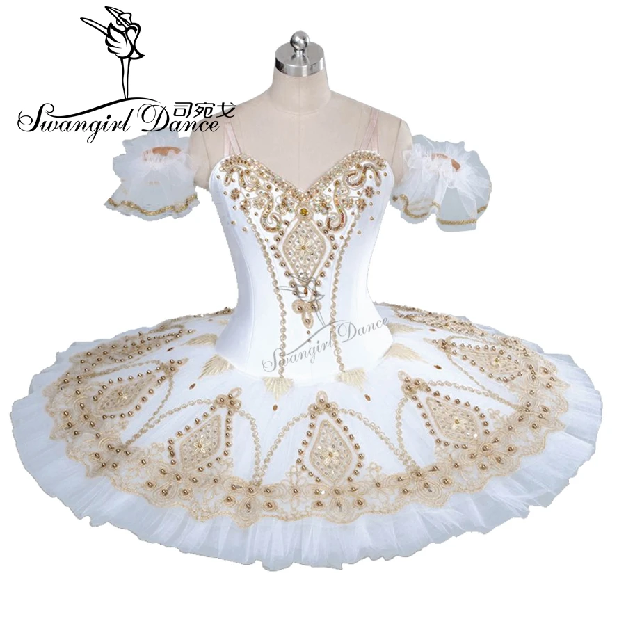 white swan lake ballet costumes tutu,girls professonal ballet tutu in white,classical ballet tutu dressBT9056