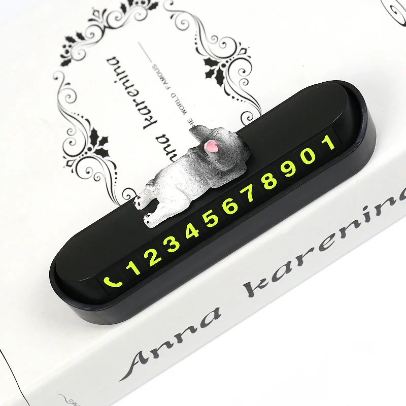 Car Temporary Parking Card Phone Number Card Plate Car Sticker