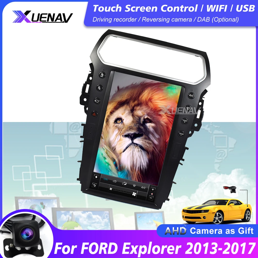 

Tesla Style for FORD Explorer 2013 2014 2015 2016 2017 autoradio car GPS player for ford explorer auto radio car player