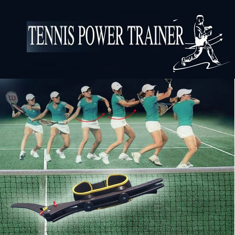 Tanio Tenis łańcuch zasilający trener skręcanie