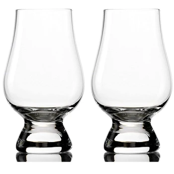 

Hellodream transparent whiskey glass home wine glass cup set of 2